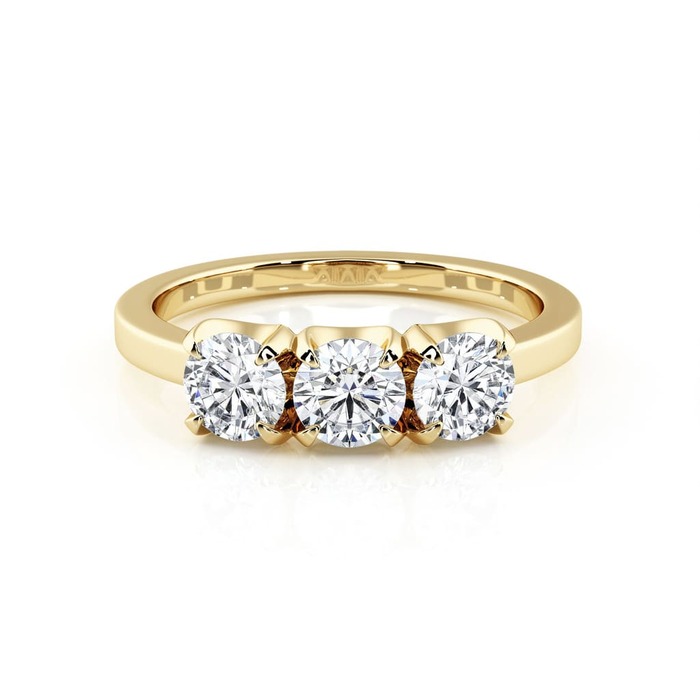purchase Ring Trilogy Diamond Yellow Gold TRILOGY 3