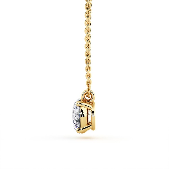 purchase Pendant & Necklace Classics Diamond Yellow Gold 4 CLAWS B