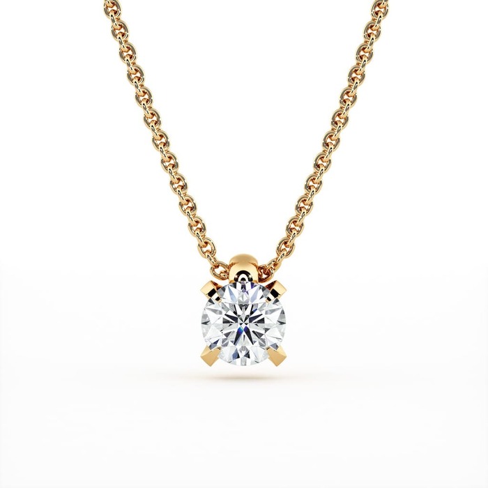 Pendant & Necklace Classics Diamond Yellow Gold CRADLE